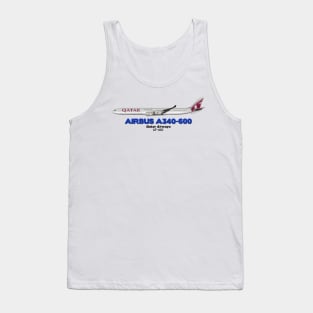 Airbus A340-600 - Qatar Airways Tank Top